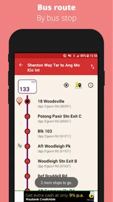 SG Bus Arrival Time android App screenshot 7